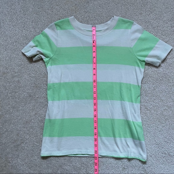 Madewell Essential Tee Brookline Stripe Supima Cotton Shirt Women’s Size XXS - Picture 7 of 8